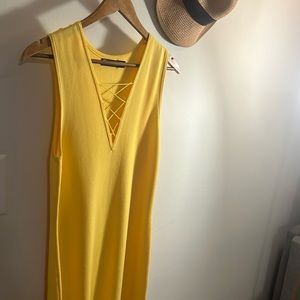 7th Avenue New York and company Yellow dress